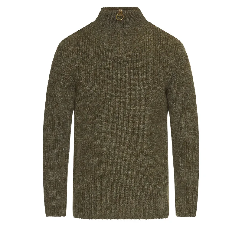 Take Advantage New Tyne Half Zip Jumper - Derby Tweed