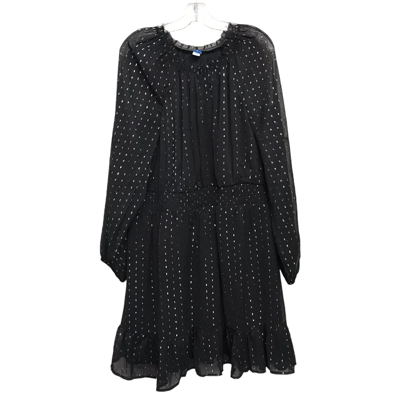 Epic Deals Dress Casual Midi By Old Navy In Black, Size:Xl