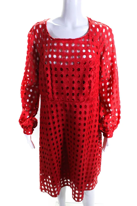Super Sale Eva Franco Womens Red Let it Burn Dress