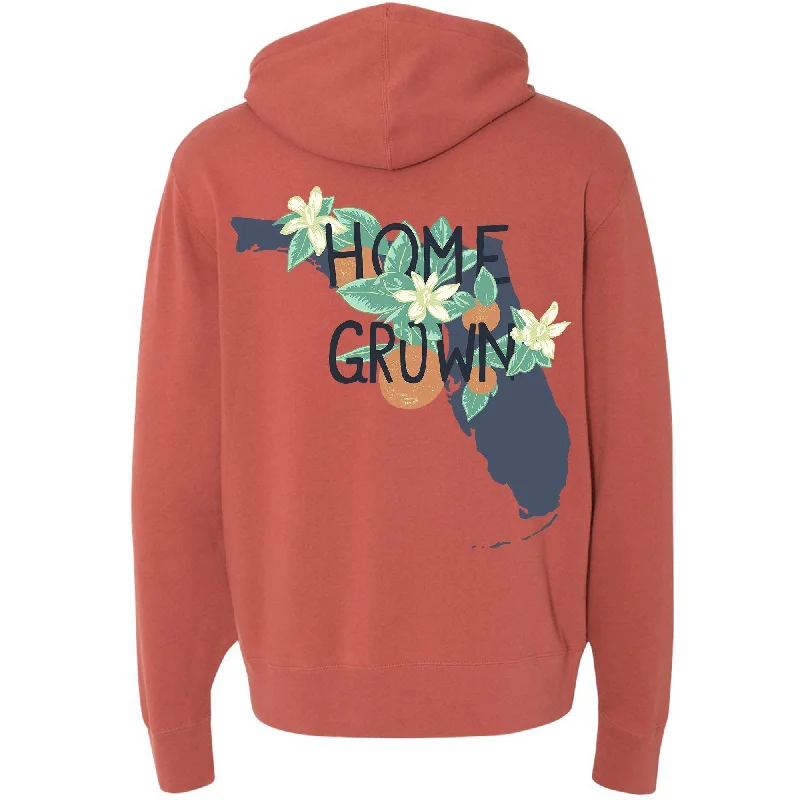 Deep Discounts Home Grown Florida Zipper Hoodie