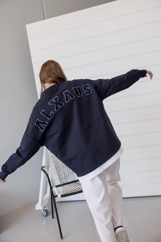 Early Bird Discount BOUNTY Long Sleeve Top Navy