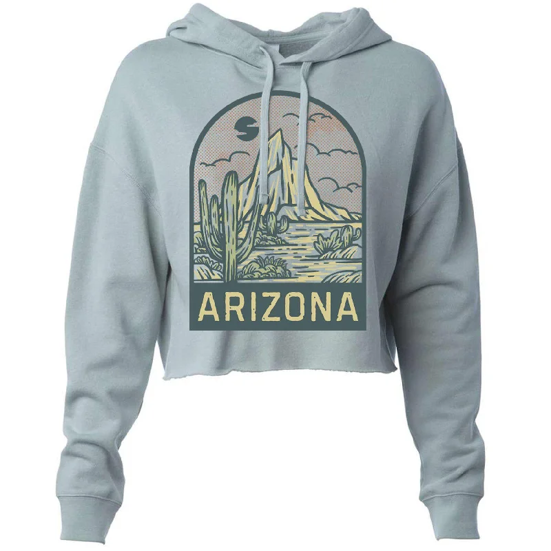 Big Discounts Arizona Desert Cropped Hoodie