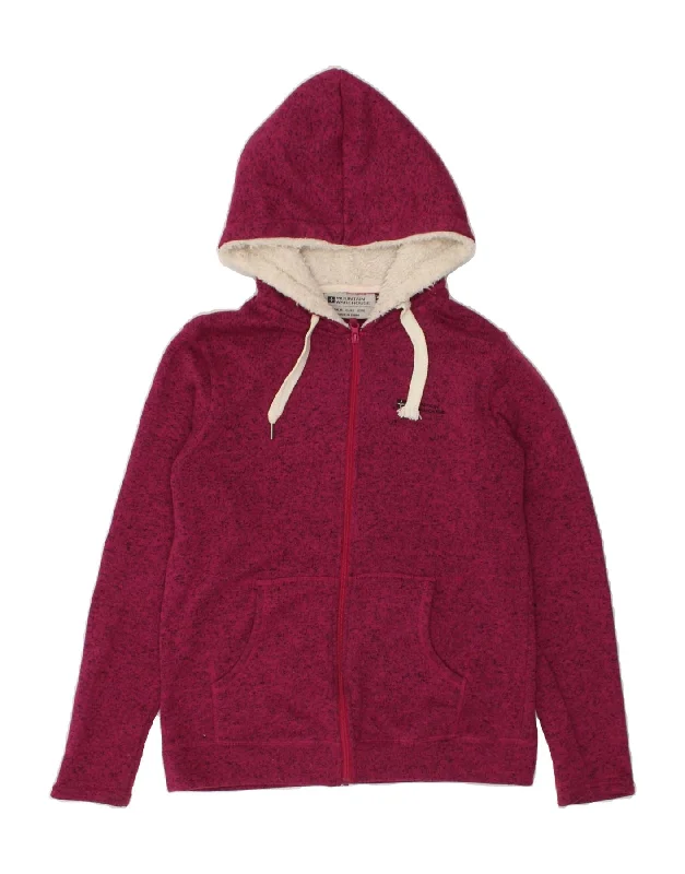Inventory Reduction MOUNTAIN WAREHOUSE Womens Zip Hoodie Sweater UK 14 Large Pink Polyester Inventory Reduction MOUNTAIN WAREHOUSE Womens Zip Hoodie Sweater UK 14 Large Pink Polyester