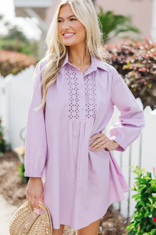 Crazy Deals Make Your Dreams Come True Lavender Purple Dress