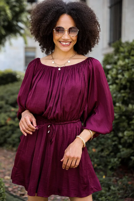 Price Fest FINAL SALE - Marvelous Darling Burgundy Romper