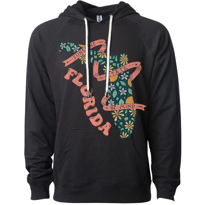 Stock Clearance Sunshine State Florida Raglan Hoodie