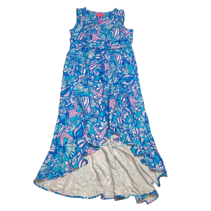 Factory Direct Sale Dress Designer By Lilly Pulitzer In Blue & Pink, Size: Xl