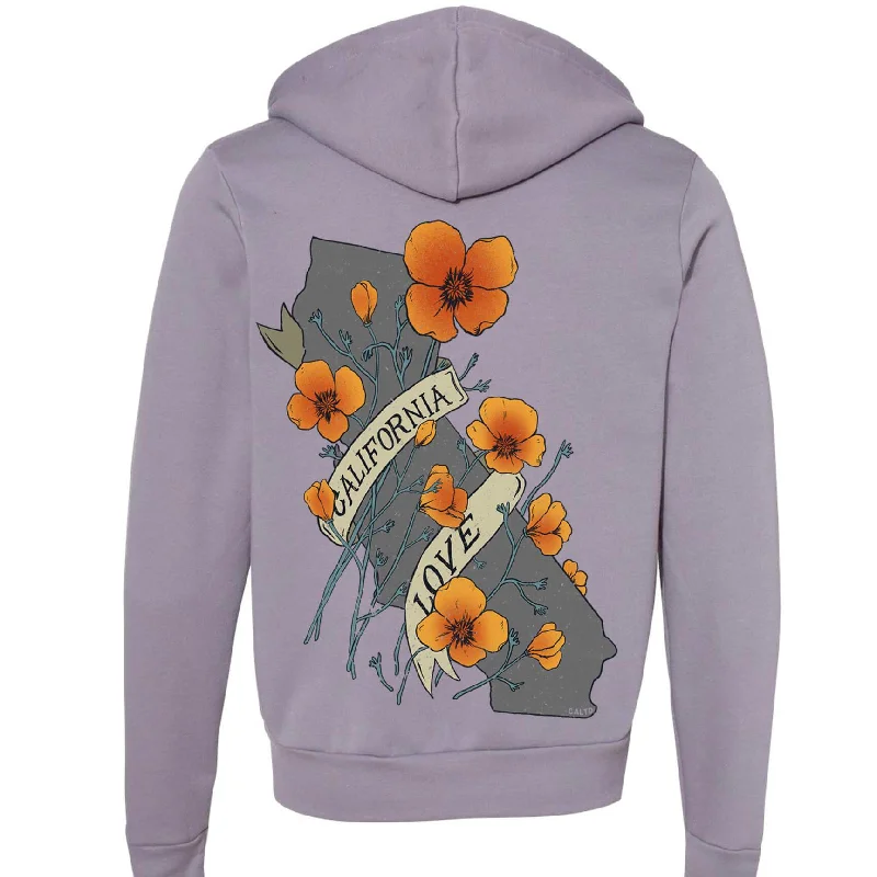 Today’s Deal Poppies California Love Zip Up Hoodie