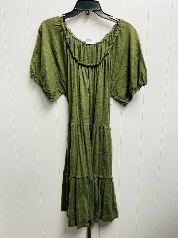 Instant Savings Dress Casual Short By Gap In Green, Size: Xl
