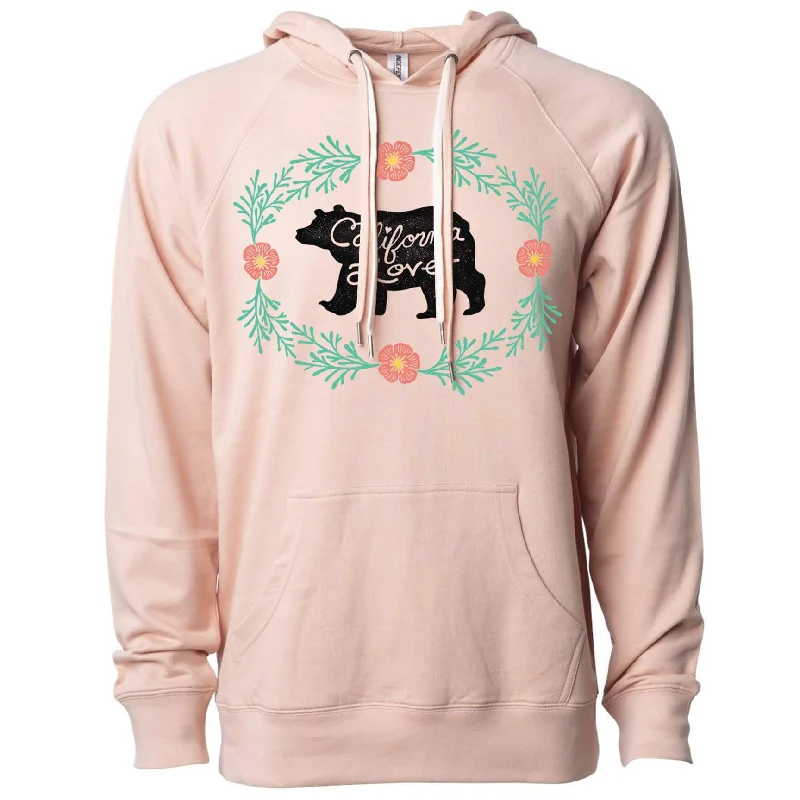 Daily Deals Bear California Love Raglan Hoodie