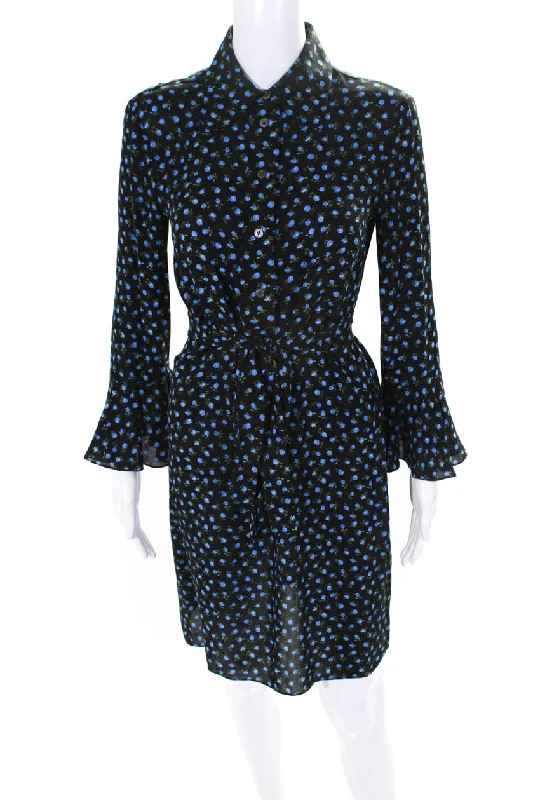 Early Bird Discount Michael Kors Collection Crape Floral Collar Bell Sleeve Shift Dress Black Early Bird Discount Michael Kors Collection Crape Floral Collar Bell Sleeve Shift Dress Black