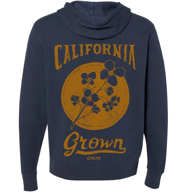 Huge Savings California Grown Circle Zipper Hoodie