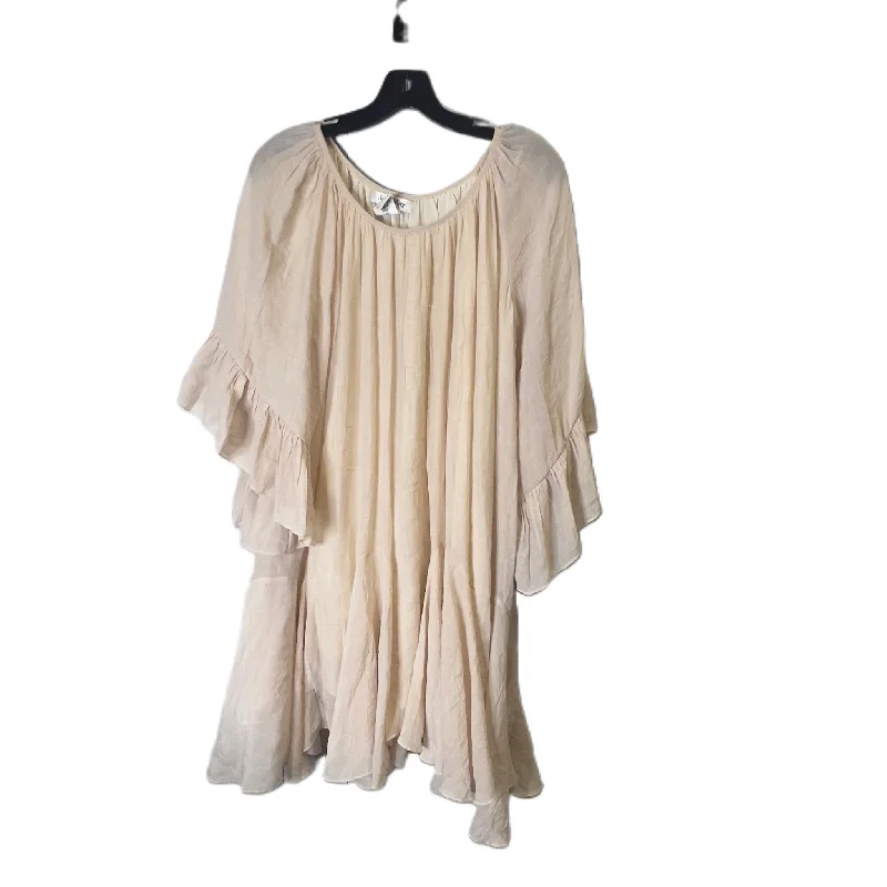 Exclusive Online Offer Dress Casual Midi By Clothes Mentor In Cream, Size: Xl