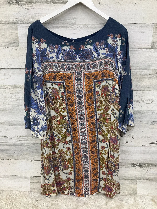 Price Fest Dress Casual Midi By Maeve In Blue, Size: Xl