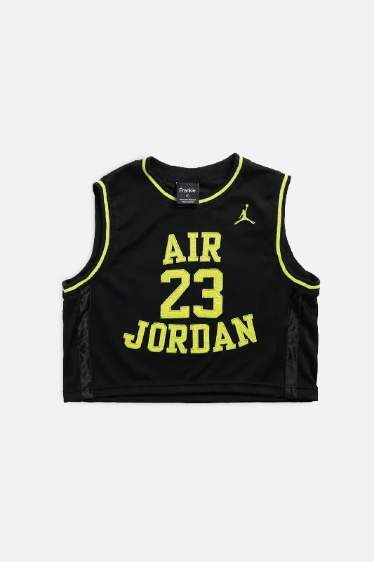 Final Markdown Rework Air Jordan Basketball Crop Jersey - S