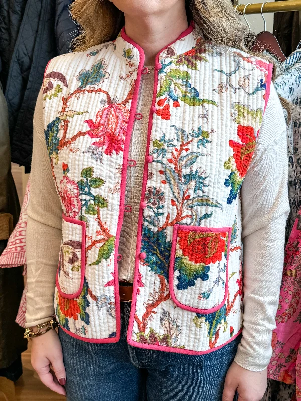 Super Savings Daisy Velvet Vest (Bobby McGee)