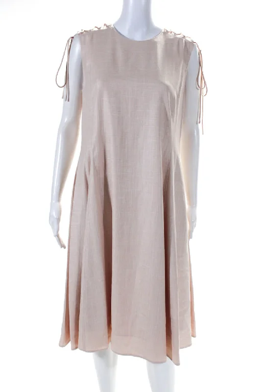 While Supplies Last Adeam Womens Shoulder Lacing Dress Dusty Rose