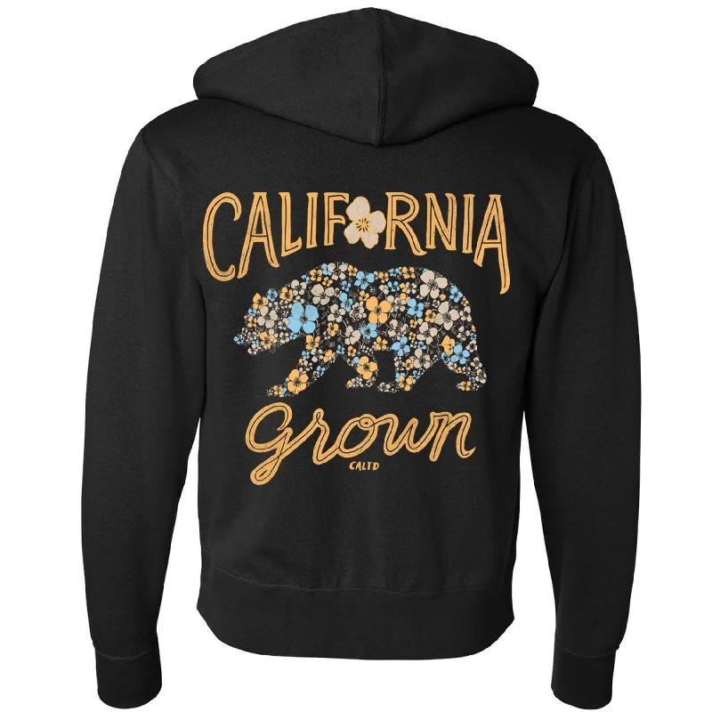 The Best Prices Bear Poppy Blossom Zipper Hoodie