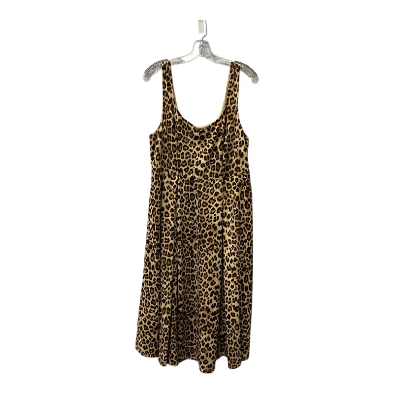 Reduced Prices Dress Casual Short By Torrid In Brown, Size:1X