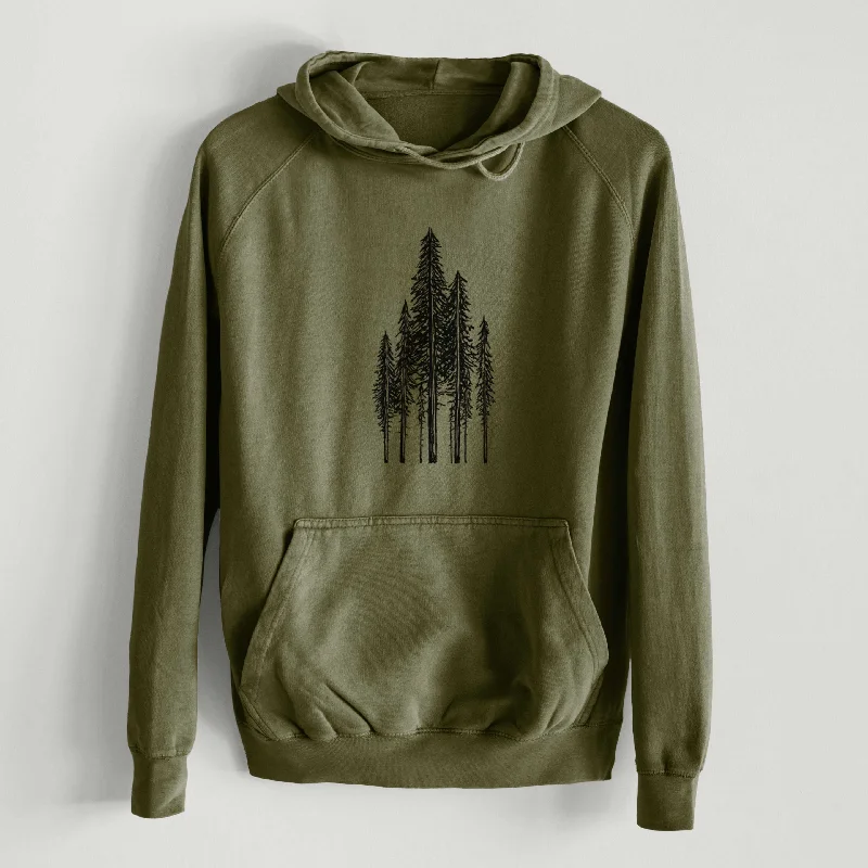 Unbeatable Prices Coastal Redwoods  - Mid-Weight Unisex Vintage 100% Cotton Hoodie