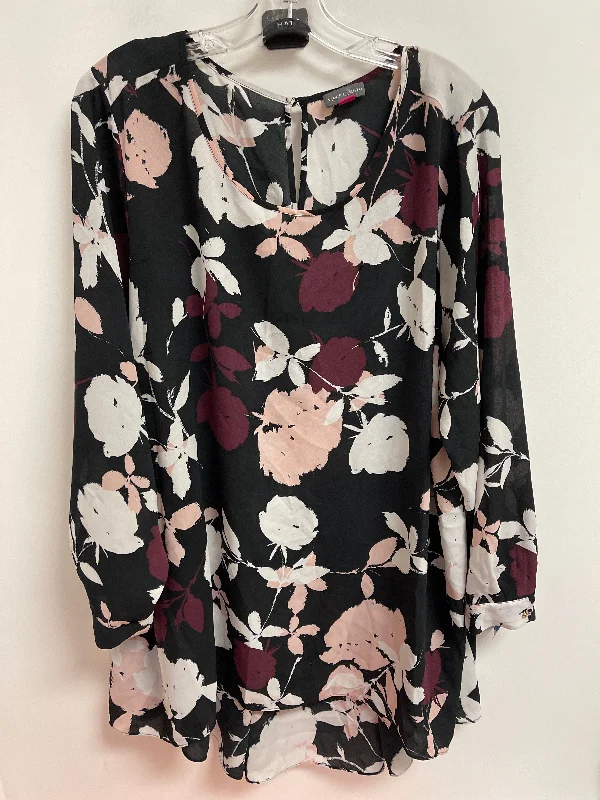 Deal of the Week Dress Casual Short By Vince Camuto In Black & Purple, Size: 2x