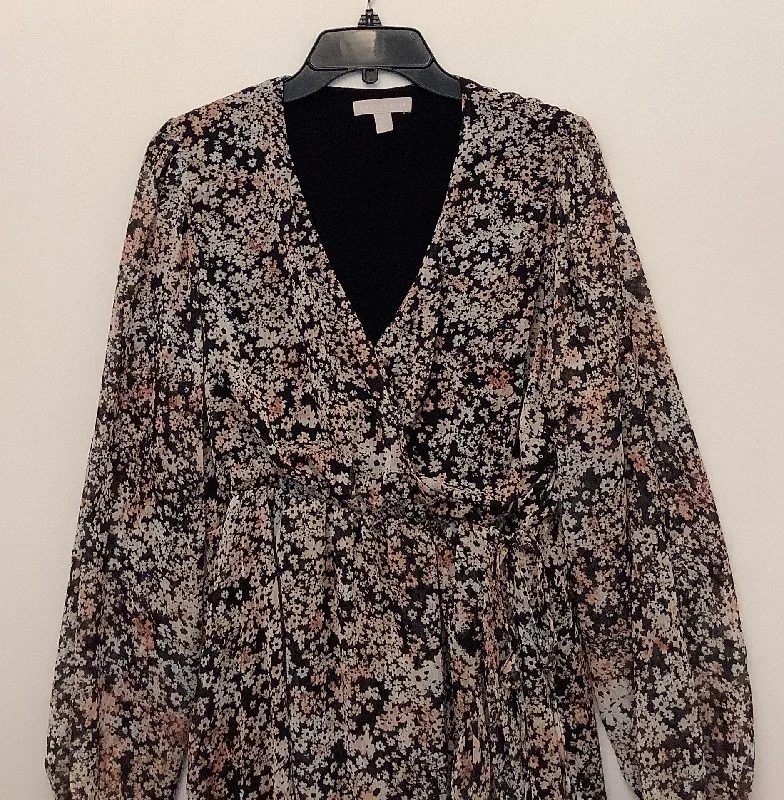 Markdown Madness Dress Casual Short By Chelsea 28 In Floral Print, Size: Xl