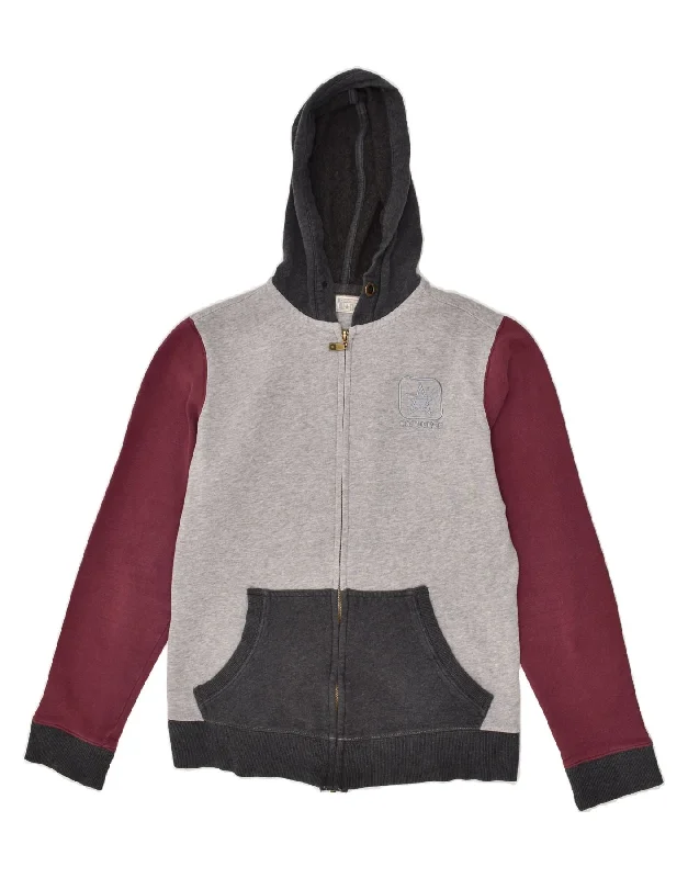 Friends and Family Sale CONVERSE Womens Zip Hoodie Sweater UK 14 Large Grey Colourblock Friends and Family Sale CONVERSE Womens Zip Hoodie Sweater UK 14 Large Grey Colourblock