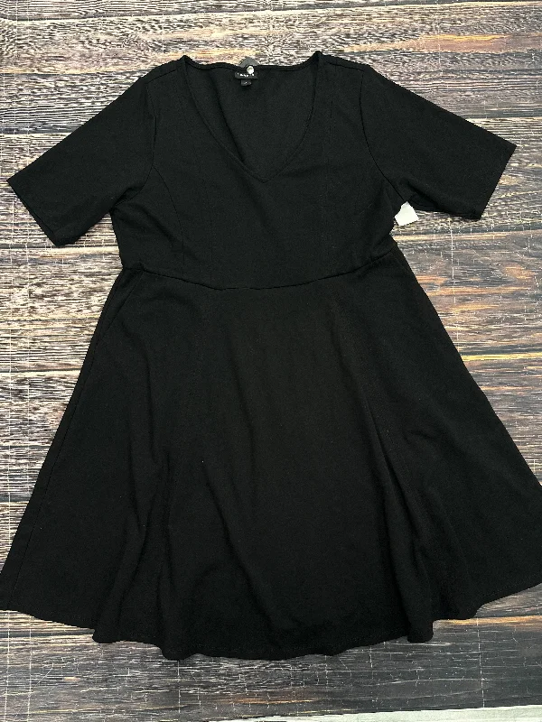 Customer Appreciation Sale Dress Casual Short By Torrid In Black, Size: 1x