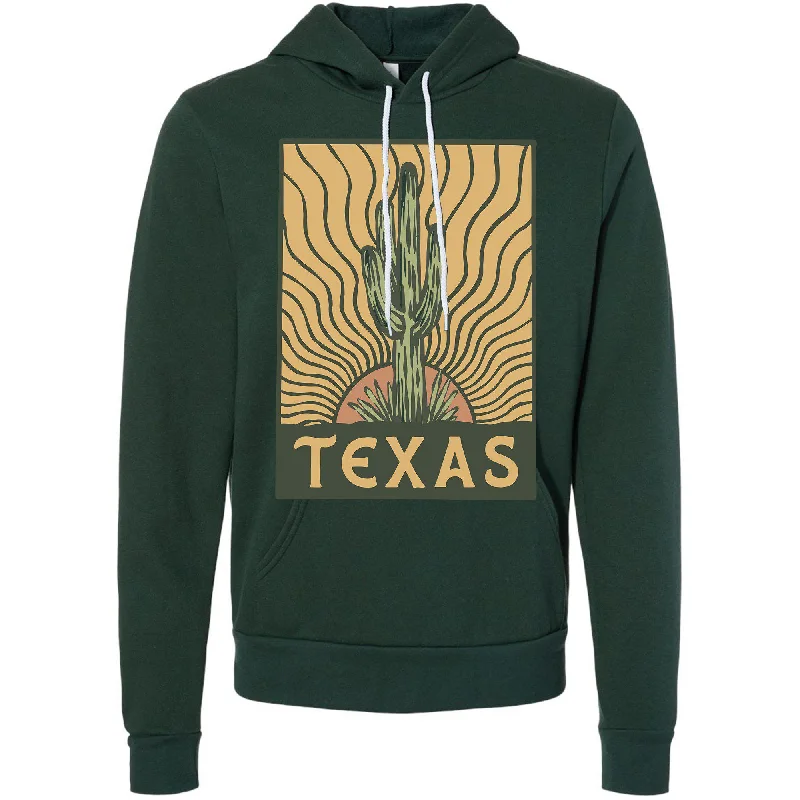 Steals and Deals Desert Sunset Texas Pullover Hoodie