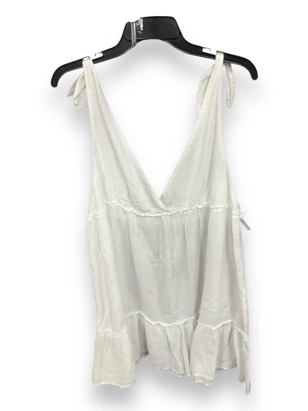 Markdowns Dress Casual Midi By Aerie In White, Size: Xl