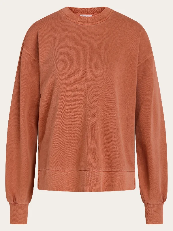 Reduced Prices A-shape fashion sweat NUANCE BY NATURE™ - Autumn Leaf
