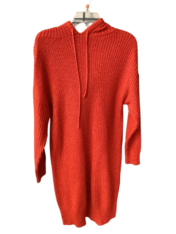 Super Deal Dress Sweater By Clothes Mentor In Red, Size: 3x
