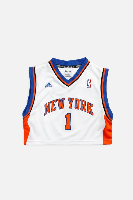 Early Access Rework NY Knicks NBA Crop Jersey - XS