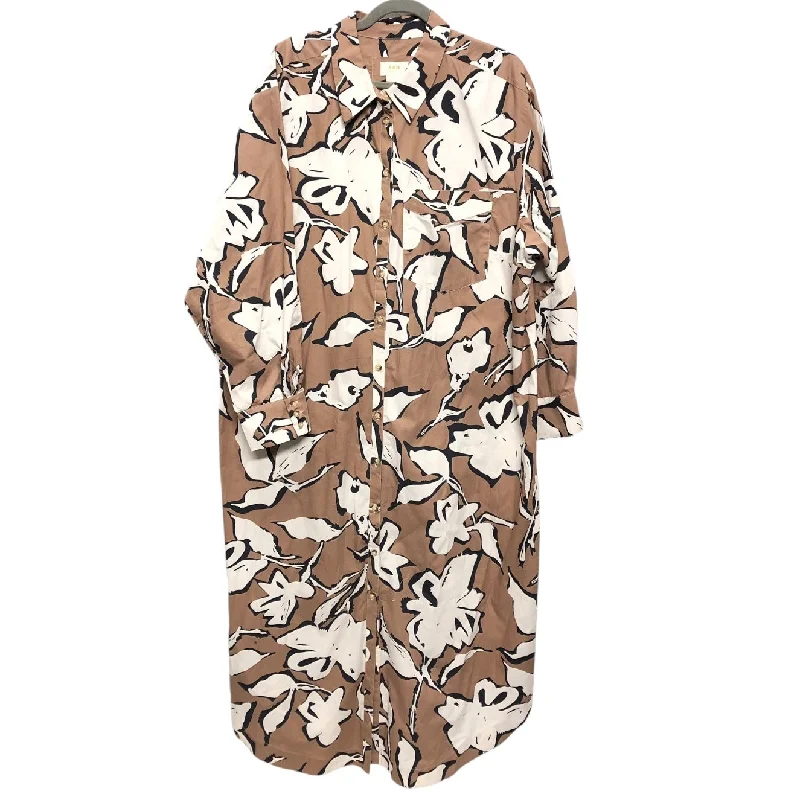 New Markdowns Dress Casual Short By Maeve In Beige, Size: 2x