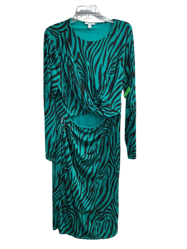 Special Price Dress Casual Maxi By Bar Iii In Green, Size: 2x