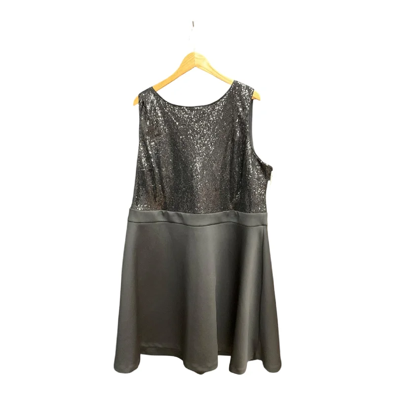 Price Drop Dress Party Short By Lane Bryant In Black, Size: 4x