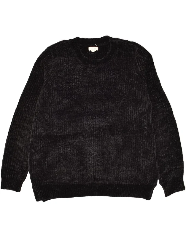 Best Bargains FAT FACE Womens Fleece Jumper UK 14 Large  Black Polyester