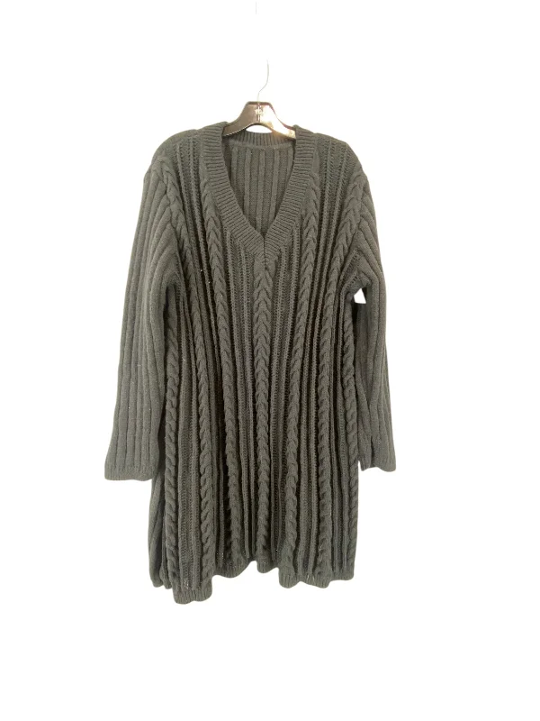 Savings Event Dress Sweater By Shein In Black, Size: 2x