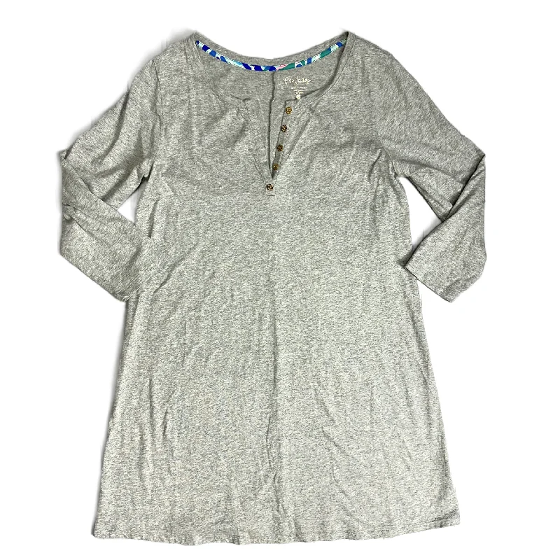 Deal Zone Dress Designer By Lilly Pulitzer In Grey, Size: Xl