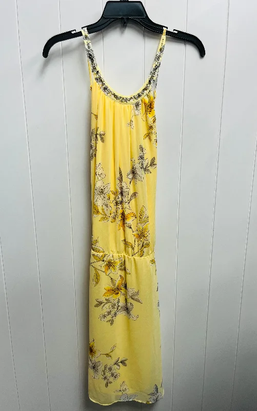 Unmissable Offer Dress Party Short By White House Black Market In Yellow, Size: Xl