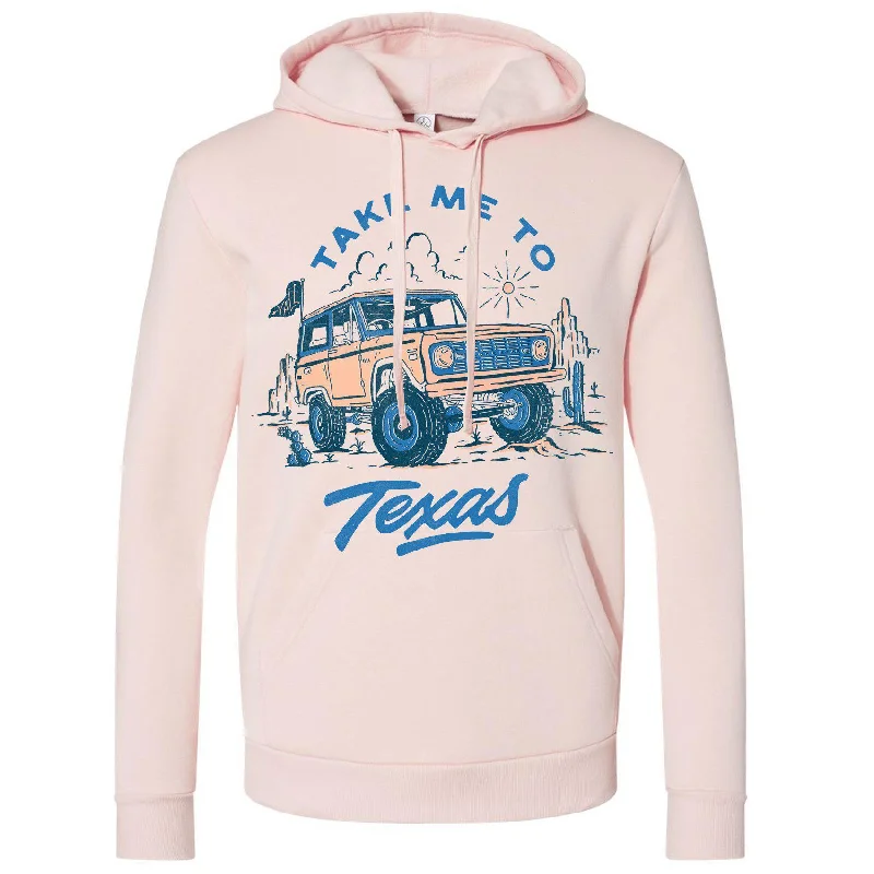 Super Deal Take Me Texas Pullover Hoodie