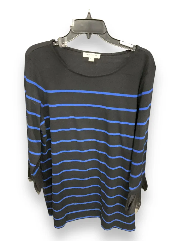 Unmissable Offer Dress Casual Short By Beachlunchlounge In Black & Blue, Size: Xl
