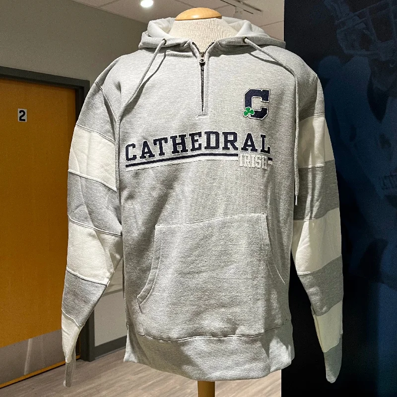 Price Rollback Cathedral Striped Sleeve Hoodie