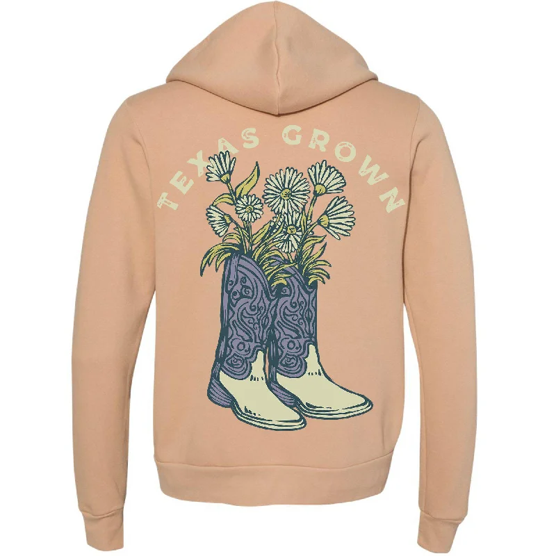 Final Markdown Texas Grown Zipper Hoodie