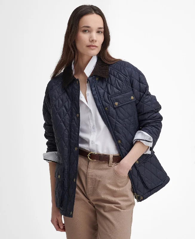 Huge Discounts Starling Quilted Jacket (Navy)