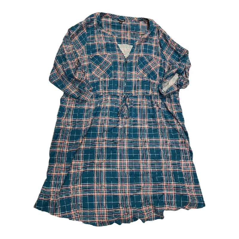 Final Sale Dress Casual Short By Torrid In Multi-colored, Size: 3x