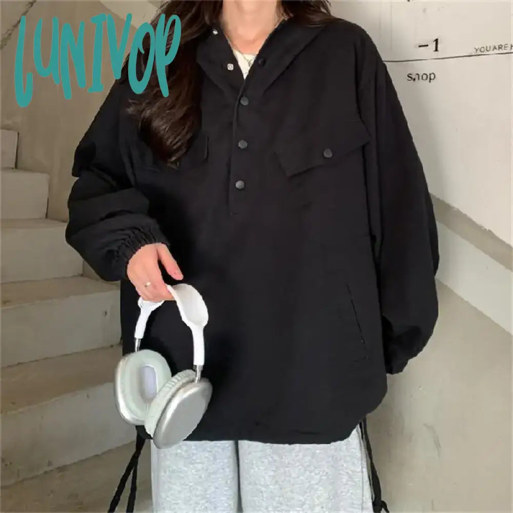 Mega Sale Lunivop Japanese Y2k Windbreaker Jacket Women Hooded Sweatshirts Harajuku Streetwear Jackets Oversized Autumn Winter Outdoor Mega Sale Lunivop Japanese Y2k Windbreaker Jacket Women Hooded Sweatshirts Harajuku Streetwear Jackets Oversized Autumn Winter Outdoor