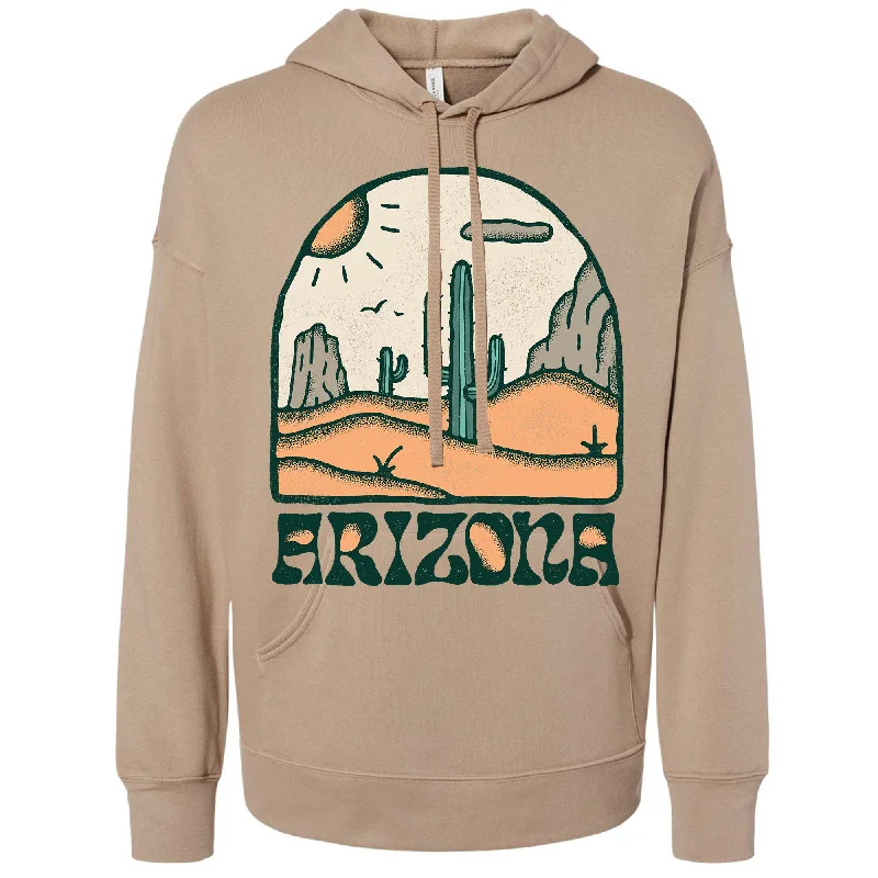 Great Deals Cactus Arizona Drop Shoulder Hoodie