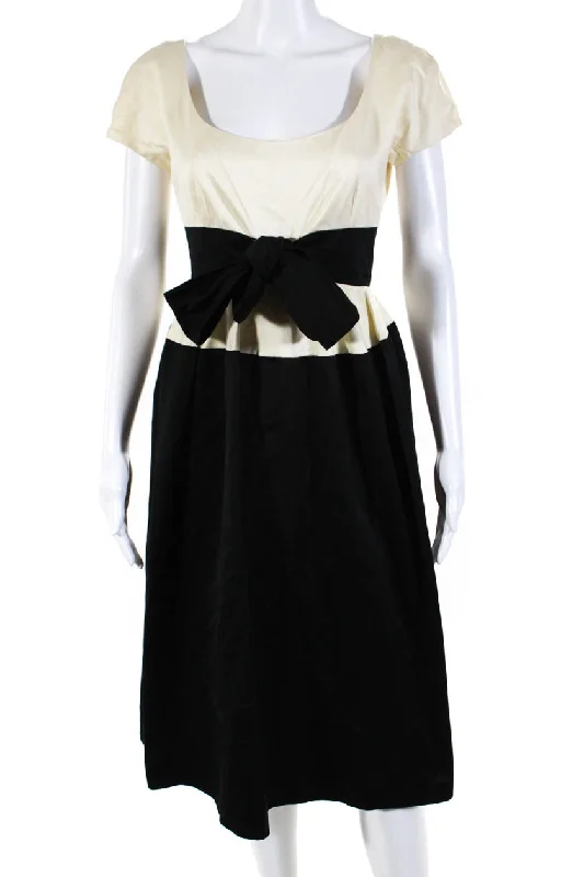 Epic Deals Moschino Cheap & Chic Womens Short Sleeves Pleated Flare Mini Dress Black Epic Deals Moschino Cheap & Chic Womens Short Sleeves Pleated Flare Mini Dress Black