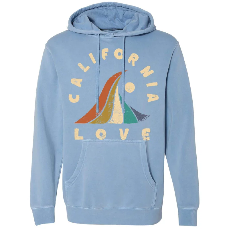 Deal of the Day Wave California Love Pullover Hoodie